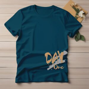 Export Quality 100% Cotton Round Neck Printed T-shirt