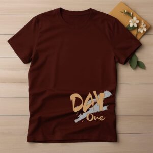 Export Quality 100% Cotton Round Neck Printed T-shirt