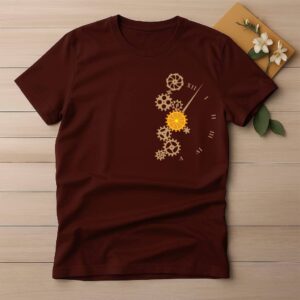 Export Quality 100% Cotton Round Neck Printed T-shirt